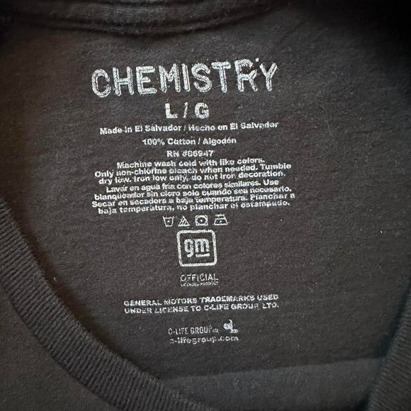 Size Large‎ - Corvette racing tee by Chemistry, 100% cotton - Picture 3 of 8